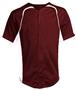 A4 Full Button Power Mesh Baseball Top
