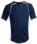 A4 Full Button Power Mesh Baseball Top