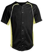 A4 Full Button Power Mesh Baseball Jerseys