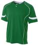 A4 2-Button Power Mesh Top Baseball Top