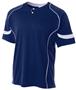 A4 2-Button Power Mesh Top Baseball Top