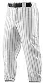 A4 Metal Zip Adult Pinstripe Baseball Pants CO A4 Metal Zip Adult Pinstripe Baseball Pants CO