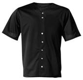 A4 Full Button S/S Youth Mesh Baseball Jersey CO A4 Full Button S/S Youth Mesh Baseball Jersey CO