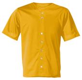 A4 Full Button S/S Youth Mesh Baseball Jersey CO A4 Full Button S/S Youth Mesh Baseball Jersey CO