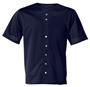A4 Full Button S/S Youth Mesh Baseball Jersey