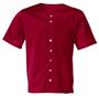 A4 Full Button S/S Youth Mesh Baseball Jersey