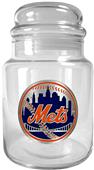 MLB New York Mets Glass Candy Jar