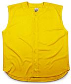 A4 Full Button Sleeveless Youth Baseball Jersey CO A4 Full Button Sleeveless Youth Baseball Jersey CO