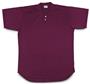 A4 2-Button Henley Youth Baseball Jersey