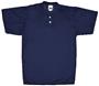 A4 2-Button Mesh Henley Youth Baseball Jersey