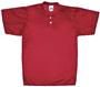 A4 2-Button Mesh Henley Youth Baseball Jersey