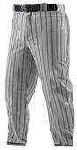 A4 Metal Zip Youth Pinstripe Baseball Pants CO A4 Metal Zip Youth Pinstripe Baseball Pants CO