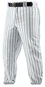 A4 Metal Zip Youth Pinstripe Baseball Pants CO A4 Metal Zip Youth Pinstripe Baseball Pants CO
