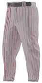 A4 Metal Zip Youth Pinstripe Baseball Pants CO A4 Metal Zip Youth Pinstripe Baseball Pants CO