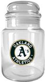 MLB Oakland Athletics Glass Candy Jar