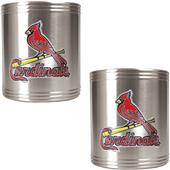 MLB Cardinals Stainless Steel Can Holders