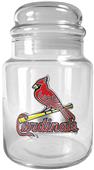 MLB St. Louis Cardinals Glass Candy Jar
