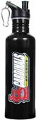 MLB Cardinals Black Stainless Water Bottle