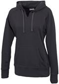 Pennant Ladies Hangout Fleece V-Cutout Hoodies