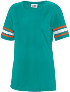 TEAL/ORANGE/WHITE