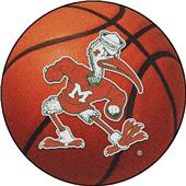 Fan Mats Miami Hurricanes Basketball Mat Fan Mats Miami Hurricanes Basketball Mat