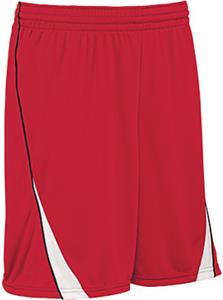 Outside: SCARLET/BLACK/WHITE, Inside: WHITE/SCARLET