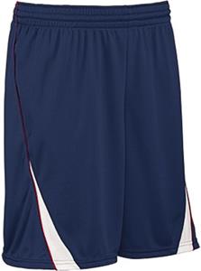 Outside: NAVY/SCARLET/WHITE, Inside: WHITE/NAVY