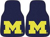 Fan Mats Univ of Michigan Carpet Car Mats (Set) Fan Mats Univ of Michigan Carpet Car Mats (Set)