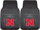 Fan Mats University of Nebraska Vinyl Car Mats