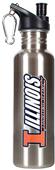 NCAA U of Illinois Stainless Water Bottle