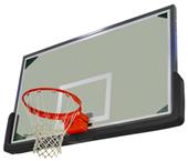 Gared 4 Pt Fold Up Wall Mount Basketball Backstops Gared 4 Pt Fold Up Wall Mount Basketball Backstops