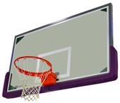 Gared 4 Pt Fold Up Wall Mount Basketball Backstops Gared 4 Pt Fold Up Wall Mount Basketball Backstops