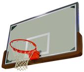 Gared 4 Pt Side Fold Wall Mt Basketball Backstops Gared 4 Pt Side Fold Wall Mt Basketball Backstops
