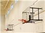 Gared 4 Pt Side Fold Wall Mt Basketball Backstops