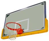 Gared 4 Pt Side Fold Wall Mt Basketball Backstops Gared 4 Pt Side Fold Wall Mt Basketball Backstops