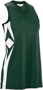 DARK GREEN/WHITE