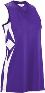 PURPLE/WHITE