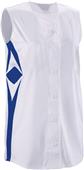 Teamwork Faux Supernova Sleeveless Softball Jersey