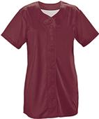 Teamwork Infinity Full Button Faux Softball Jersey Teamwork Infinity Full Button Faux Softball Jersey