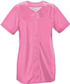 Teamwork Infinity Full Button Faux Softball Jersey Teamwork Infinity Full Button Faux Softball Jersey