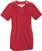 Teamwork Infinity Full Button Faux Softball Jersey Teamwork Infinity Full Button Faux Softball Jersey