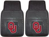 Fan Mats Univ of Oklahoma Vinyl Car Mats (set) Fan Mats Univ of Oklahoma Vinyl Car Mats (set)