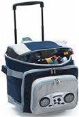 Picnic Plus Cooladio Cart AM/FM Radio Cooler
