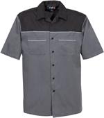 TRI MOUNTAIN Circuit Short Sleeve Twill Camp Shirt