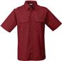 TRI MOUNTAIN Spoiler Collared Short Sleeve Shirt