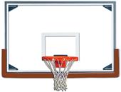 Gared RG Tall 48" x 72" Glass / Steel Backboards Gared RG Tall 48" x 72" Glass / Steel Backboards