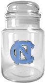 NCAA U of N Carolina Glass Candy Jar