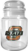 NCAA Oklahoma State Cowboys Glass Candy Jar
