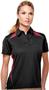 TRI MOUNTAIN Lady Lightning Birdseye Mesh Polo