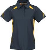 TRI MOUNTAIN Lady Lightning Birdseye Mesh Polo TRI MOUNTAIN Lady Lightning Birdseye Mesh Polo